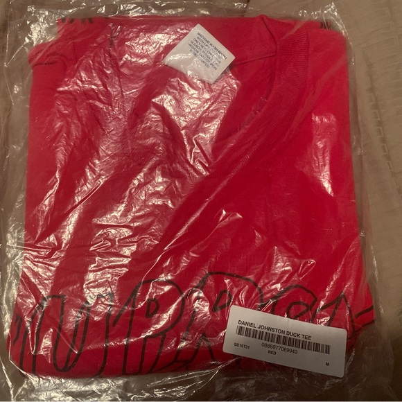 Supreme X Daniel Johnston Duck T-shirt - NWT - Picture 3 of 3